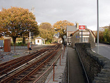 Wikipedia - Minffordd railway station