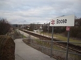 Wikipedia - Roose railway station