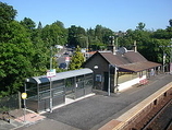 Wikipedia - Busby railway station